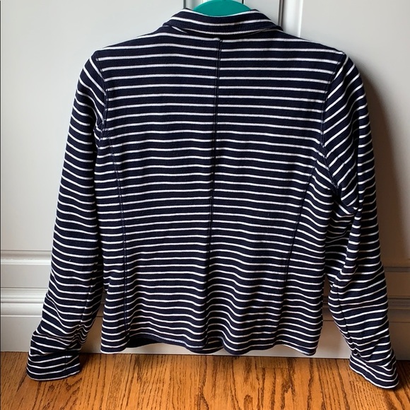 Gap navy and white striped blazer EUC - Picture 4 of 4